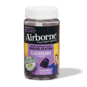 Airborne elderberry supplements