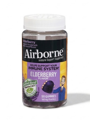 Airborne elderberry supplements