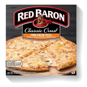 Frozen Red Baron Pizza