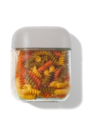 Container of dry pasta