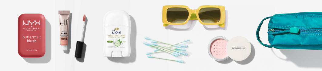 Assortment of smaller beauty and personal care 
