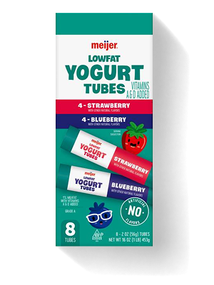 Meijer yogurt tubes