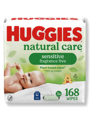 Huggies sensitive wipes