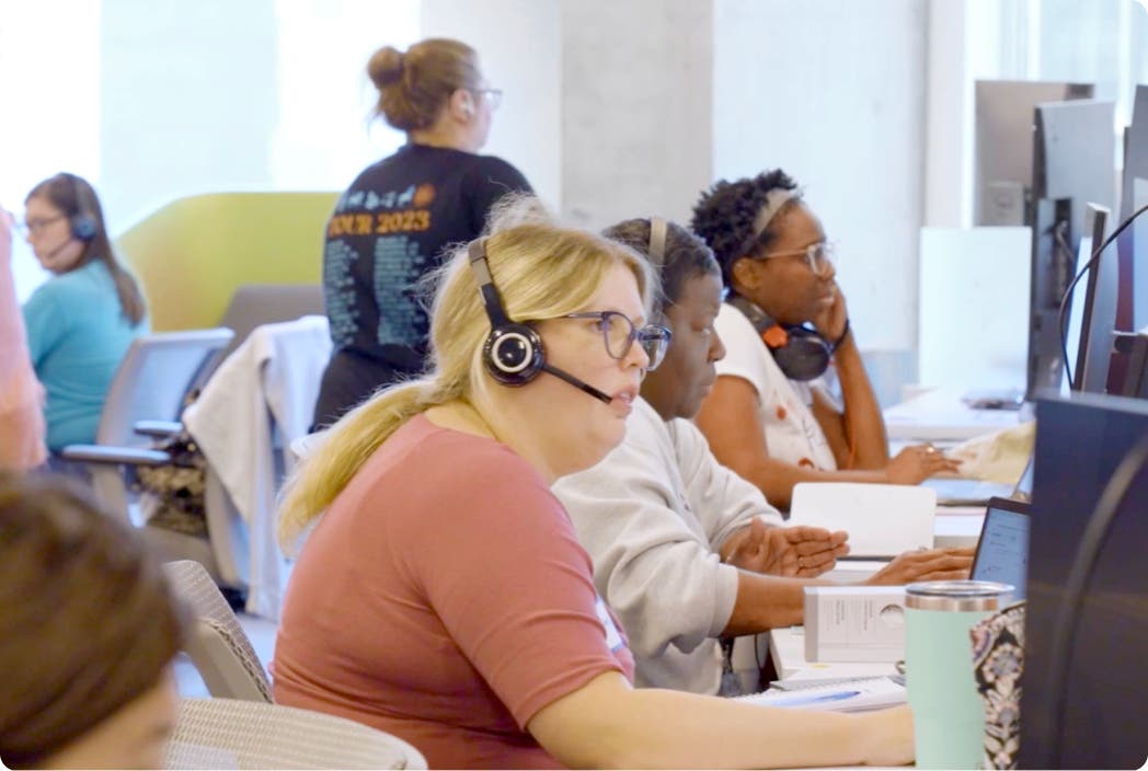 customer support team member