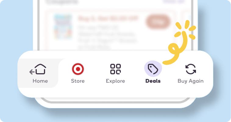 Deals tab on the Shipt app