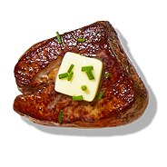 Steak and butter