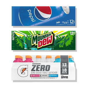 Save $3 or more. Get same-day delivery on Pepsi® drinks.