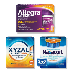Save on allergy relief medicine