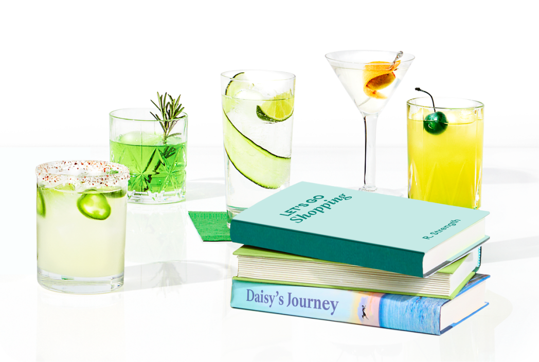 An assortment of wine and beer.