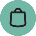 Shopping bag icon