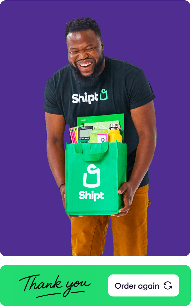 Order again with Shipt